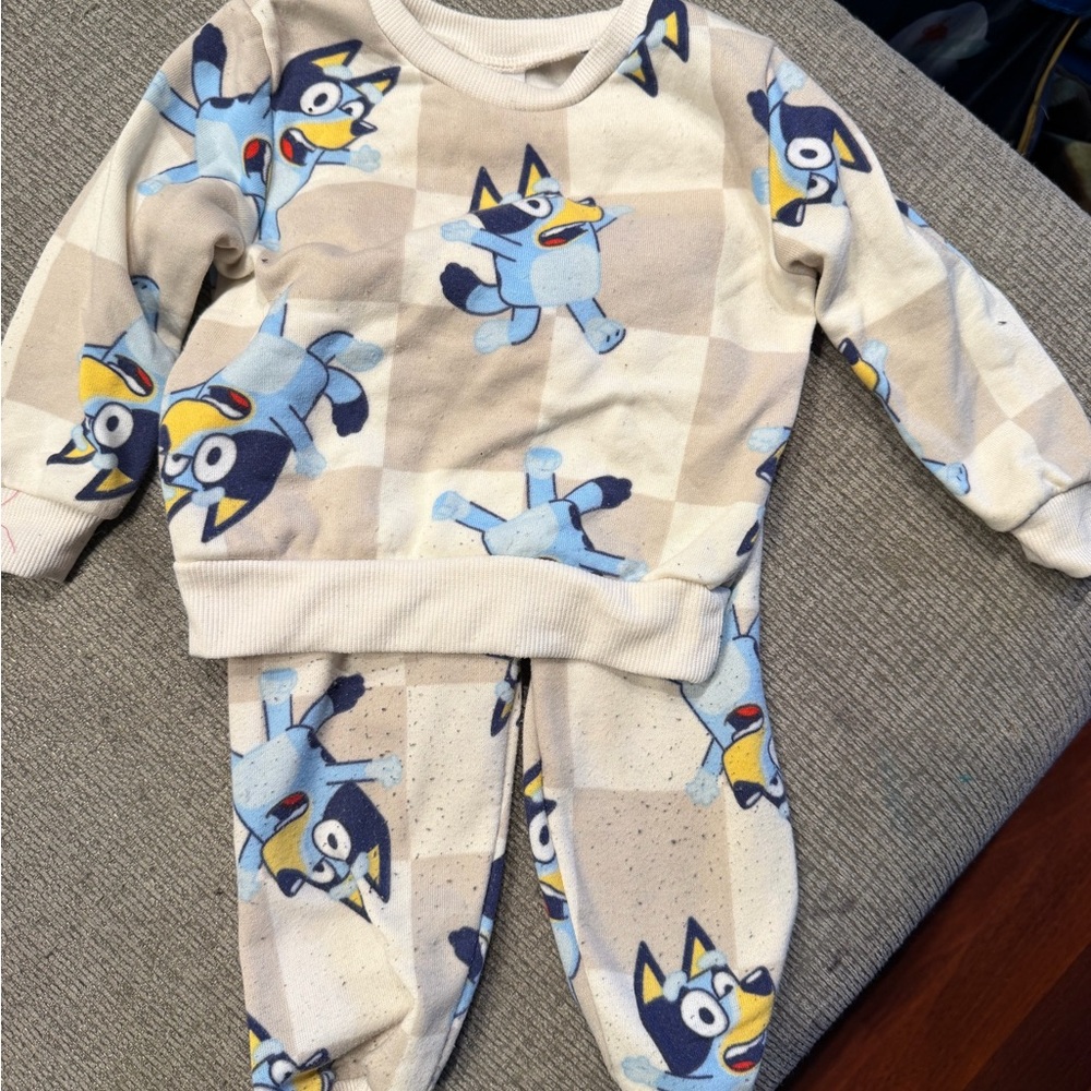 Bluey Character Kids sweat Set